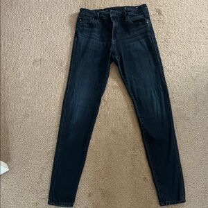 AG the FARRAH skinny Classic dark blue Women's Jeans, size 28R